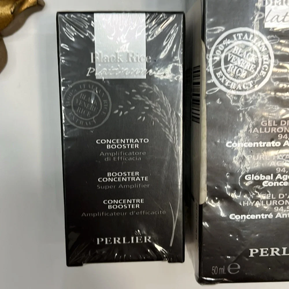 NEW Perlier Black Rice Hyaluronic Acid Bundle